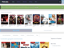 Tablet Screenshot of peliculasmx.net